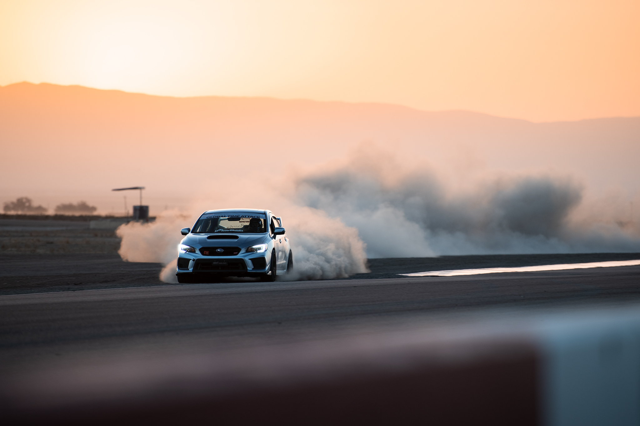 2019 Global Time Attack Finals Buttonwillow WRX STI dirt sunset